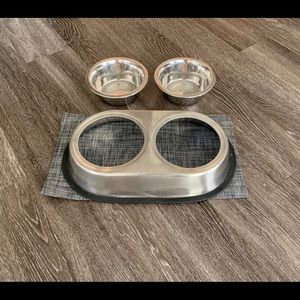 Dog Bowl Set - Brand New